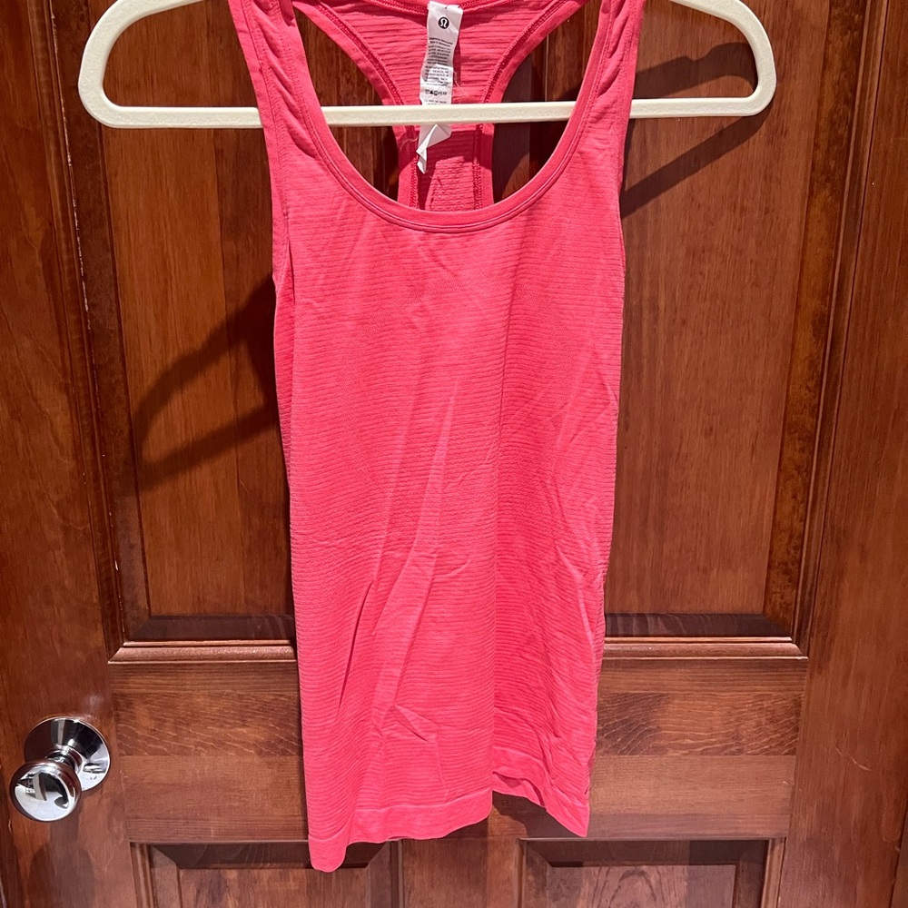 Lululemon Athletica Coral Tank Top